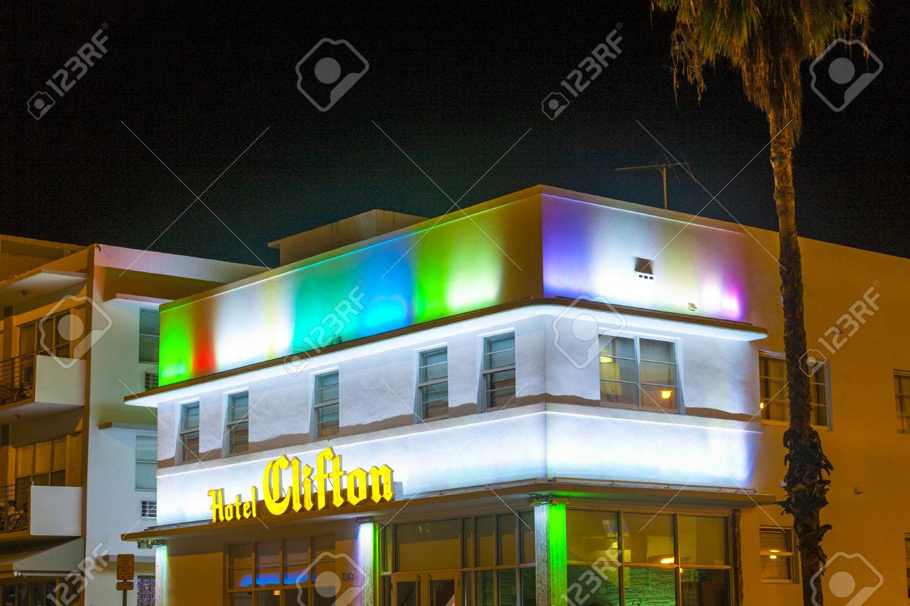 Miami Beach Usa August 02 Hotel The Clifton In South Beach Stock Photo Picture And Royalty Free Image Image