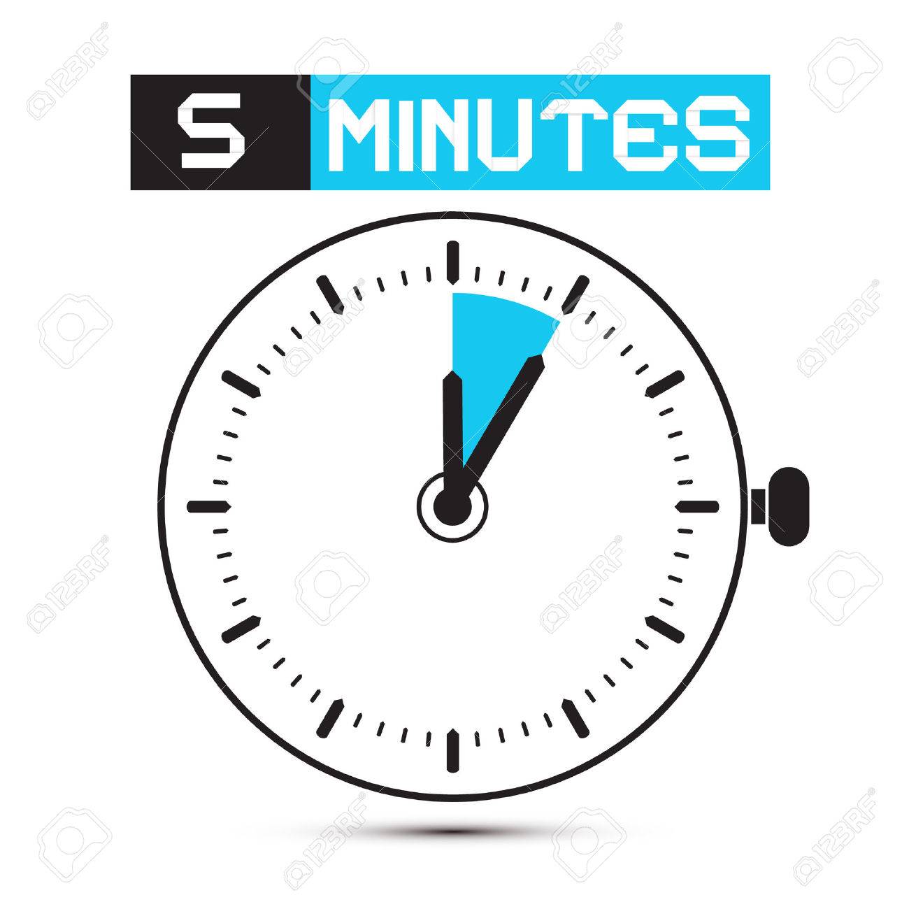 Minutes Past Reloj Marcando 10 Minutos Minutos Analog Clock Iconos