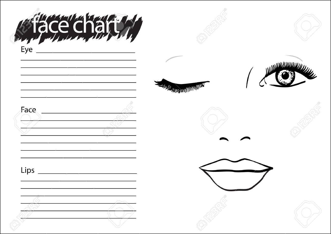 face-chart-makeup-artist-blank-template-vector-illustration-stock-photo-picture-and-royalty-free-image-image-61056419 for Free Printable Face Charts For Makeup Artists Face Chart Makeup Artist Blank. Template. Vector Illustration. Stock Photo, Picture and Royalty Free Image. Image 61056419. for Free Printable Face Charts For Makeup Artists