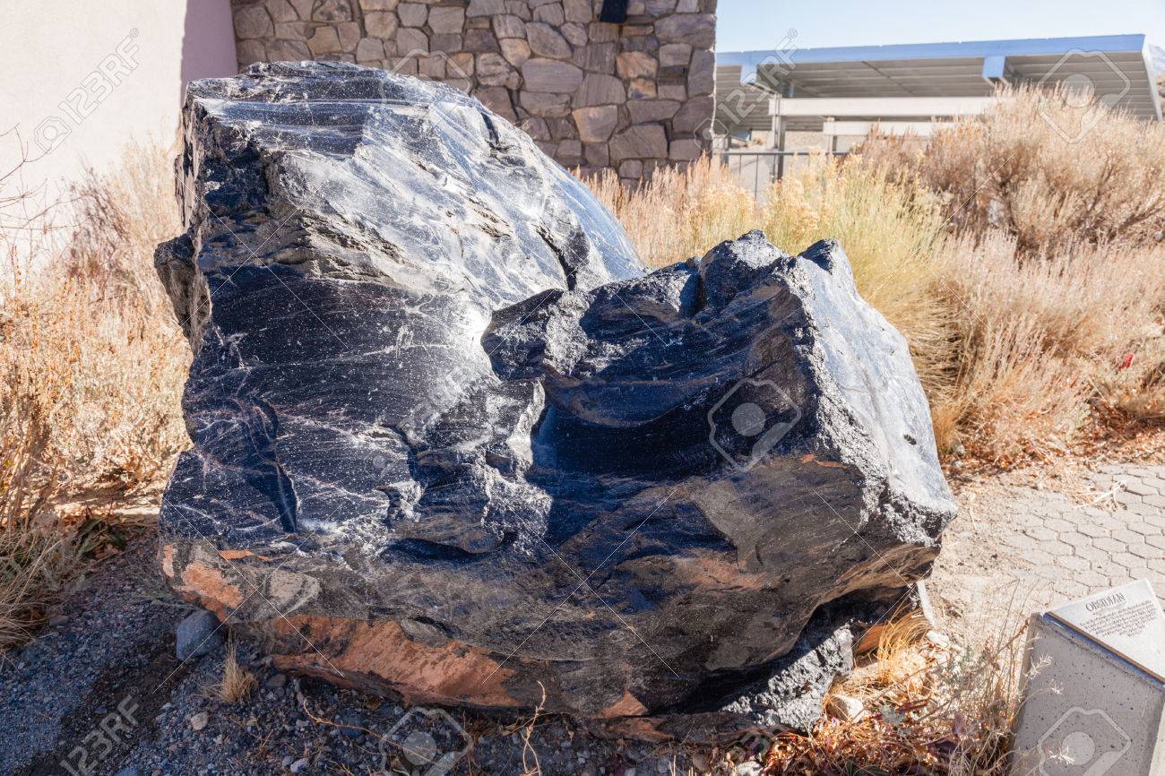 Obsidian Is A Naturally Occurring Volcanic Glass Formed As An Extrusive  Igneous Rock. Stock Photo, Picture and Royalty Free Image. Image 28052356., image size:1300x866