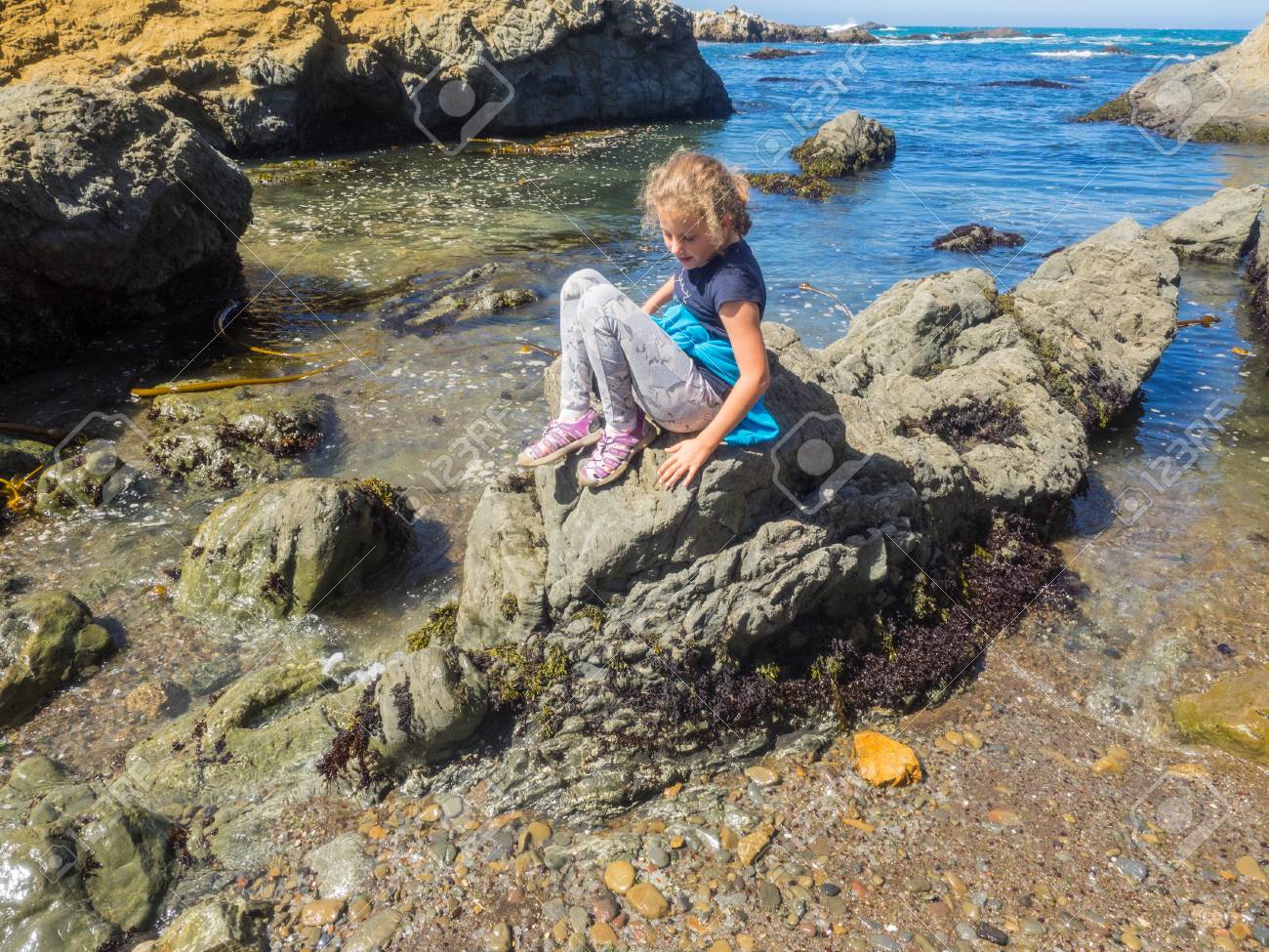 Glass Beach Is A Beach In Mackerricher State Park Near Fort Bragg