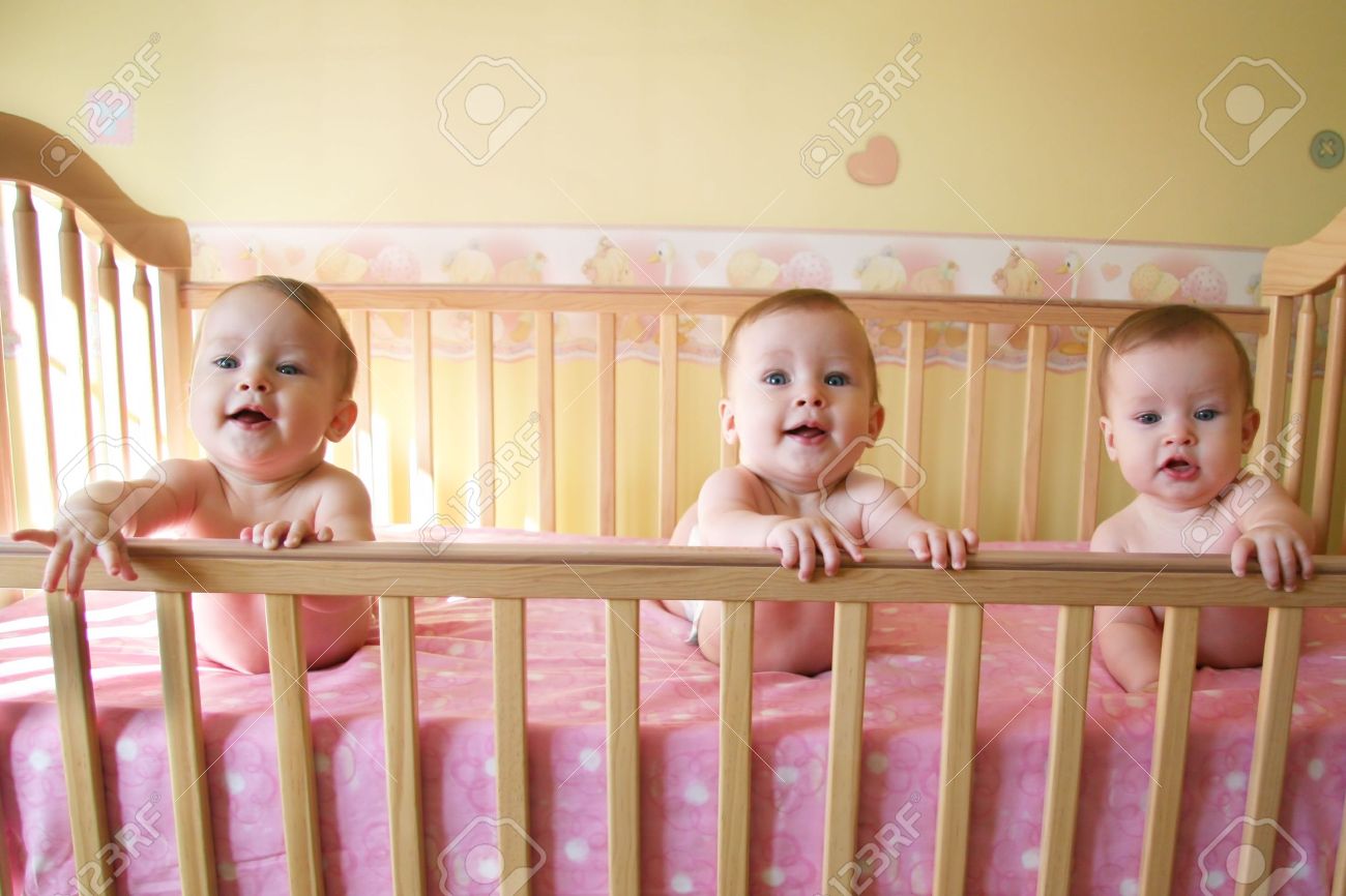 cribs for triplets babies