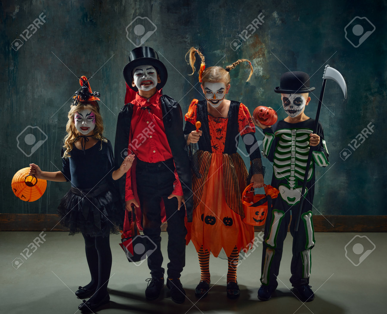 Maquiagem de Halloween Fácil para Crianças