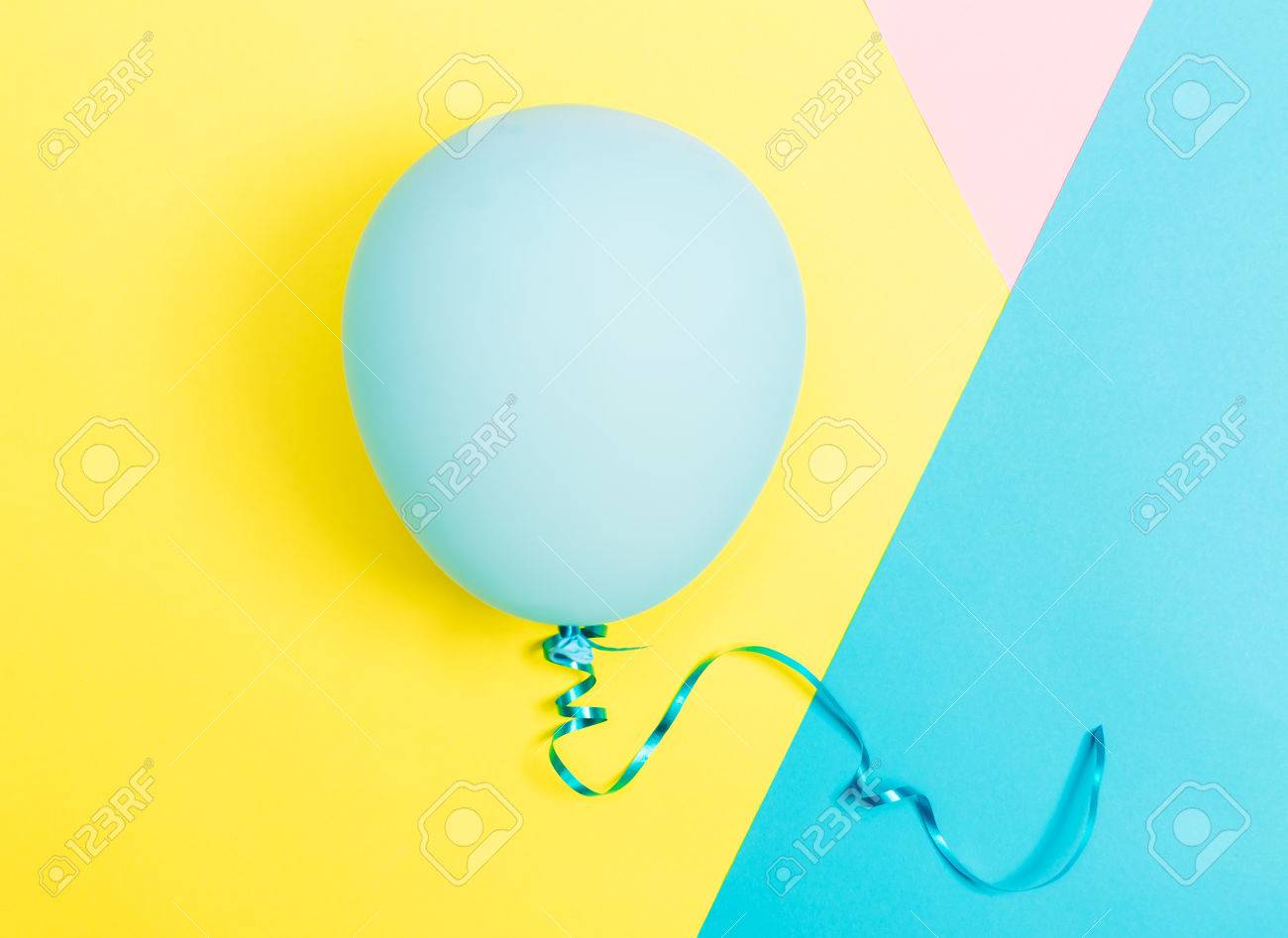 party theme with balloon on a vibrant colored background party theme background