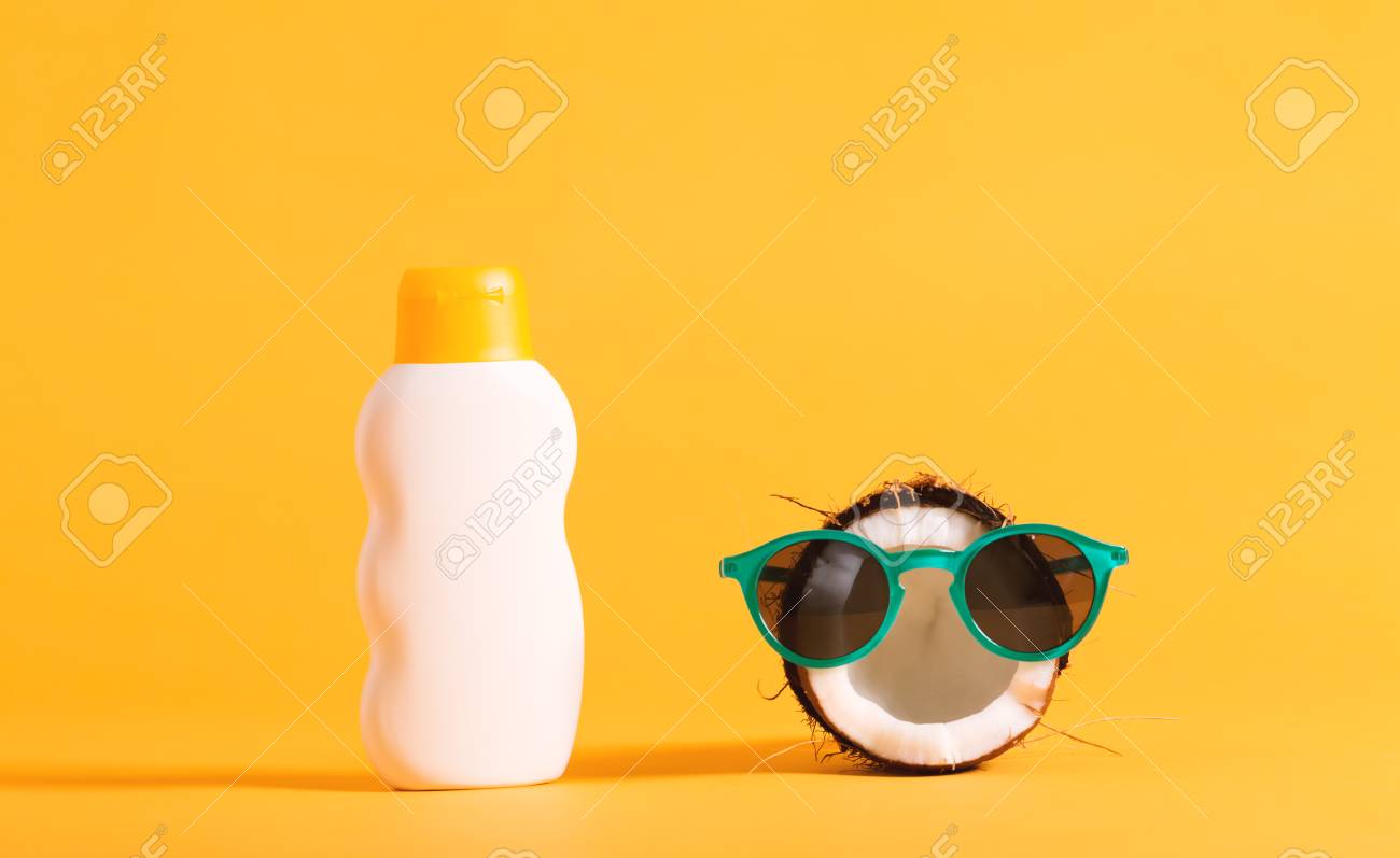 sunglasses and sunscreen