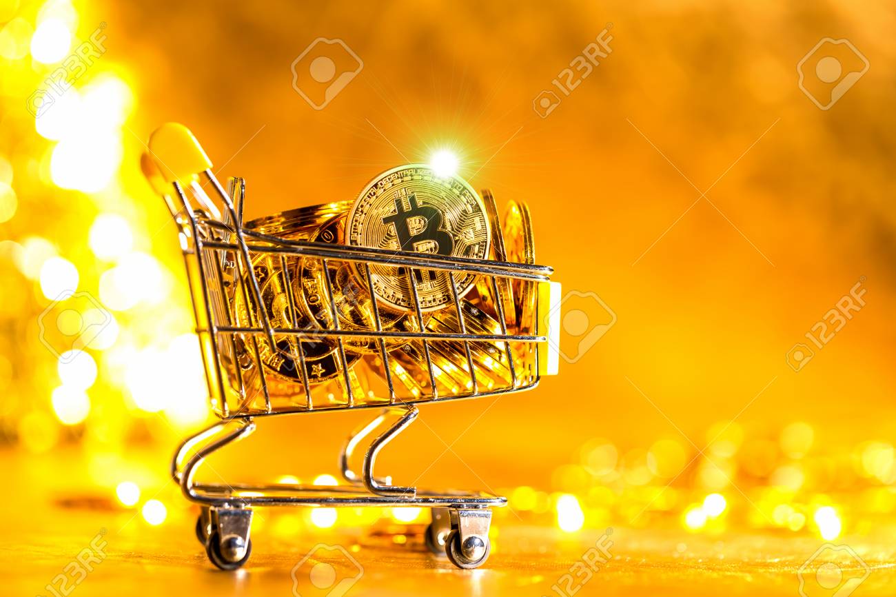 cryptocurrency coin shopping