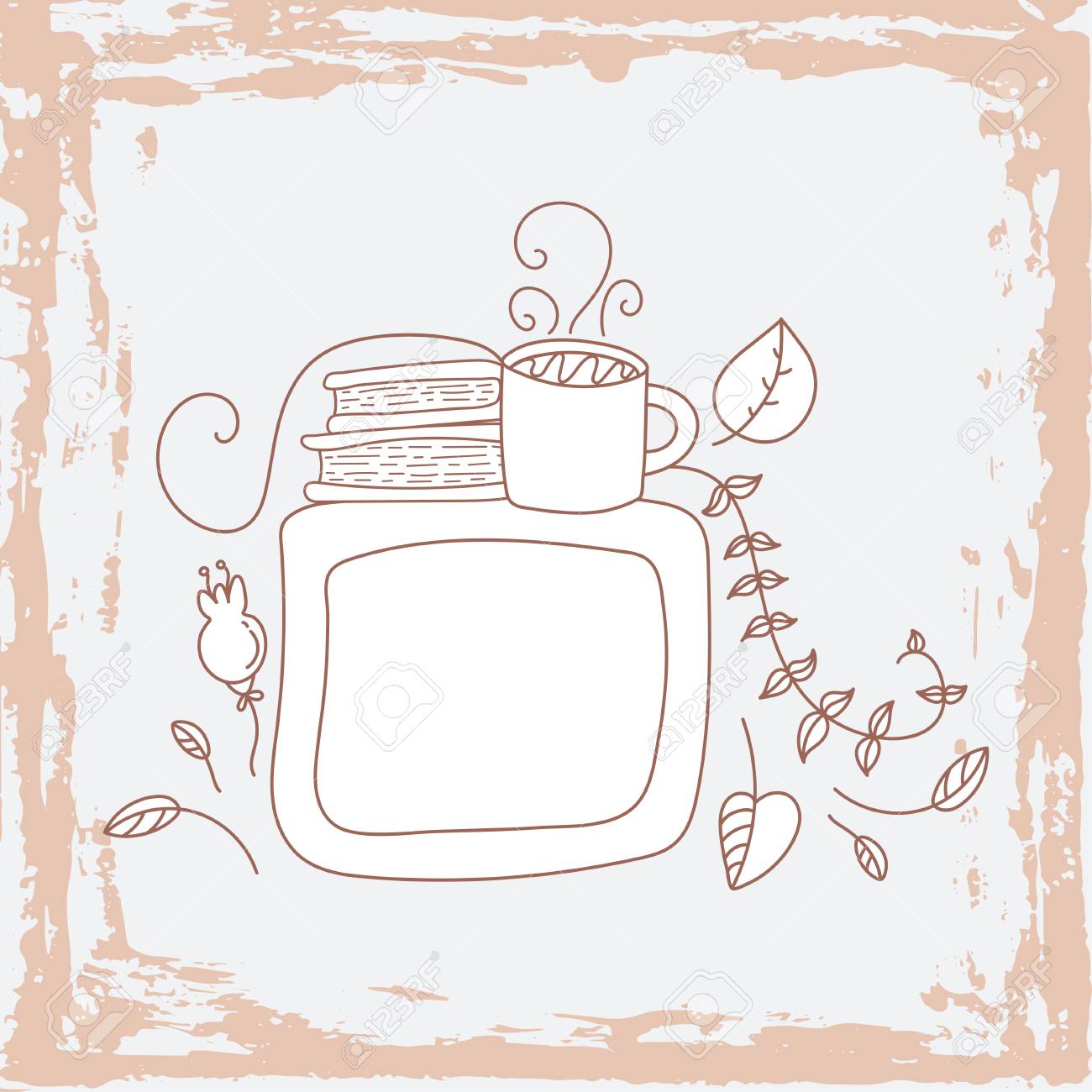 手描きかわいい落書きベクトル イラスト 秋のカード 空白です ここであなたのテキストを配置します 本と紅茶 のイラスト素材 ベクタ Image 5195 手描きかわいい落書きベクトル イラスト 秋のカード 空白です ここであなたのテキストを配置します 本と紅茶 のイラスト素材 ベクタ Image 5195