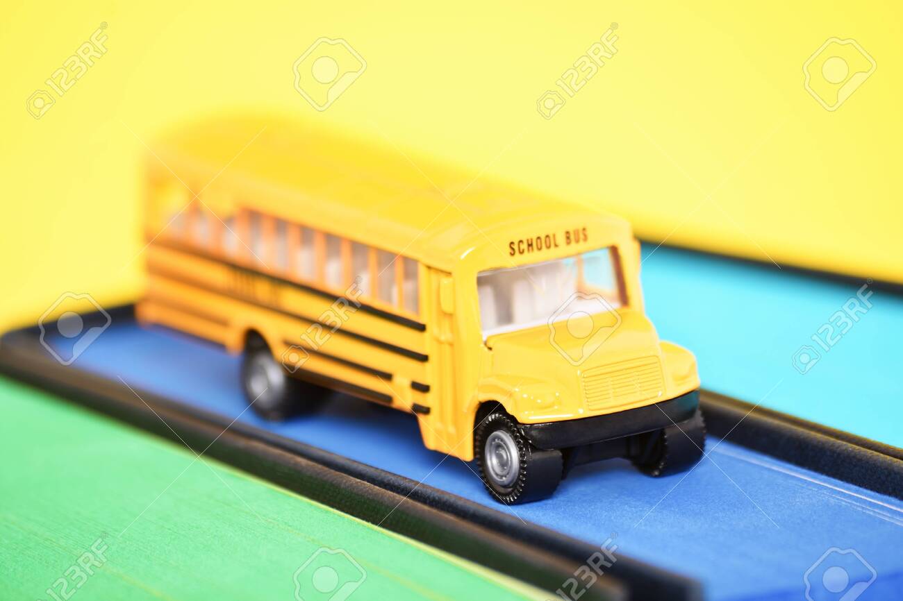 a toy school bus