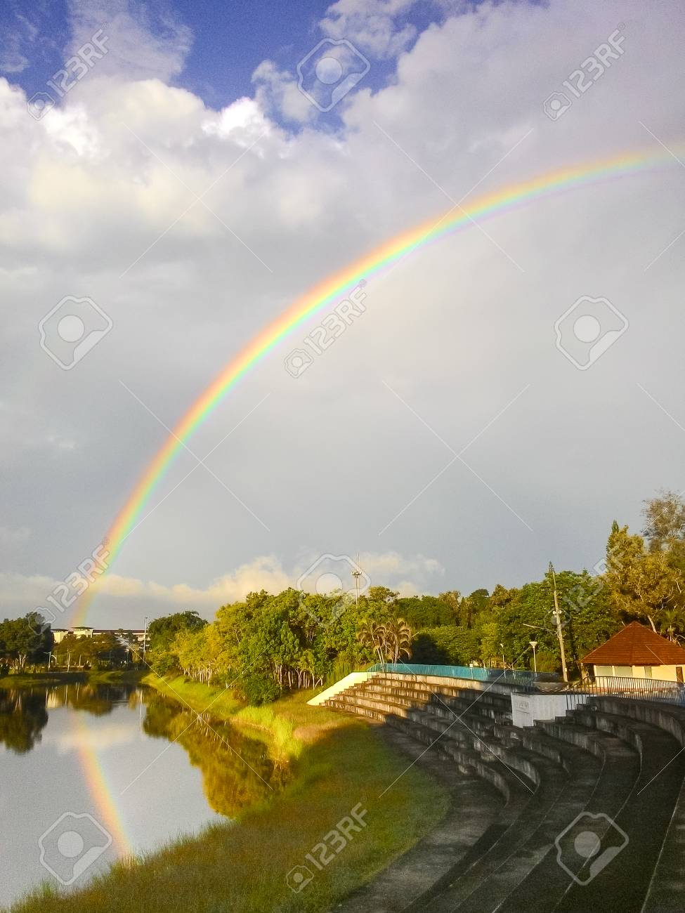 Rainbow After Rain Stock Photo Picture And Royalty Free Image Image Rainbow After Rain Stock Photo Picture And Royalty Free Image Image