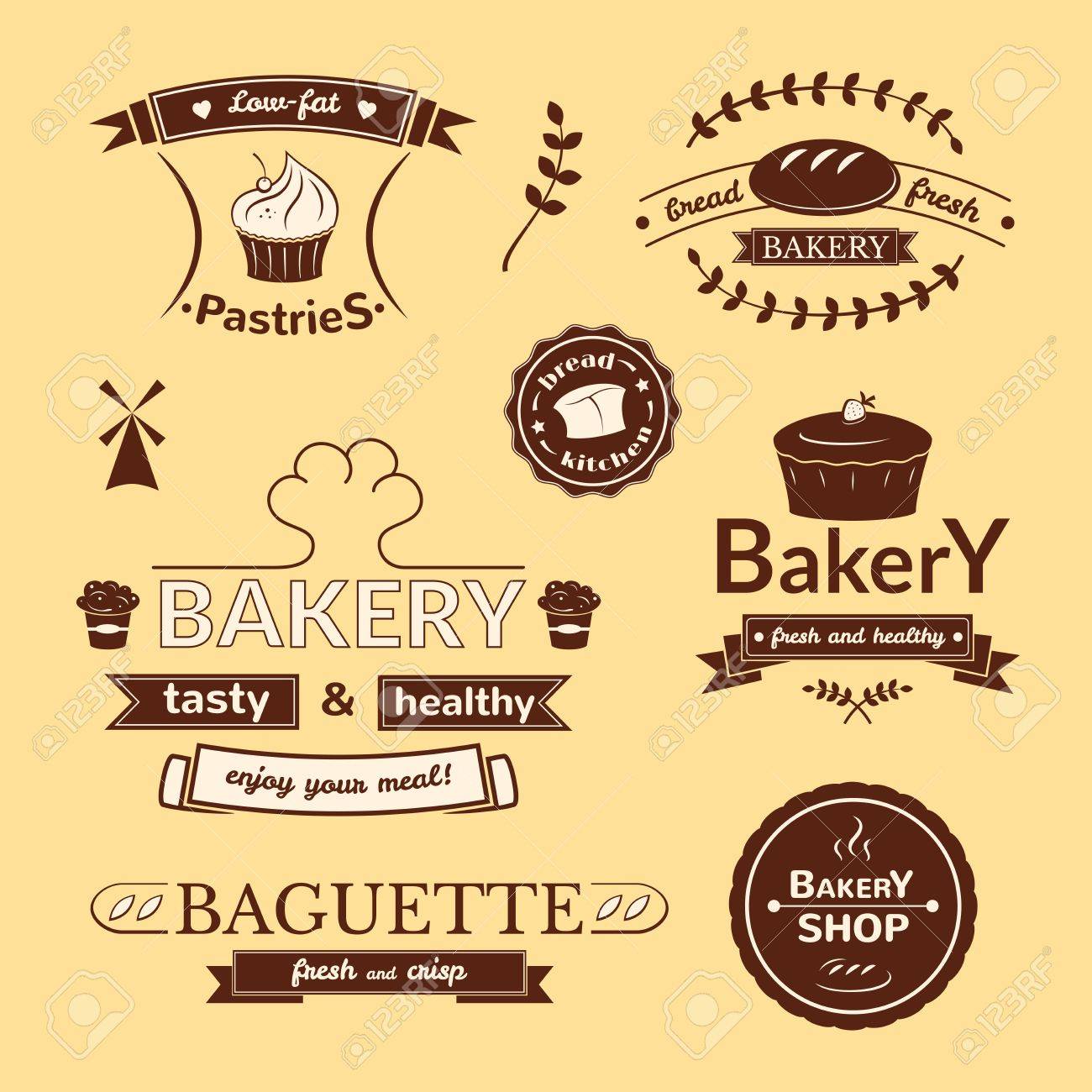 pastries logos