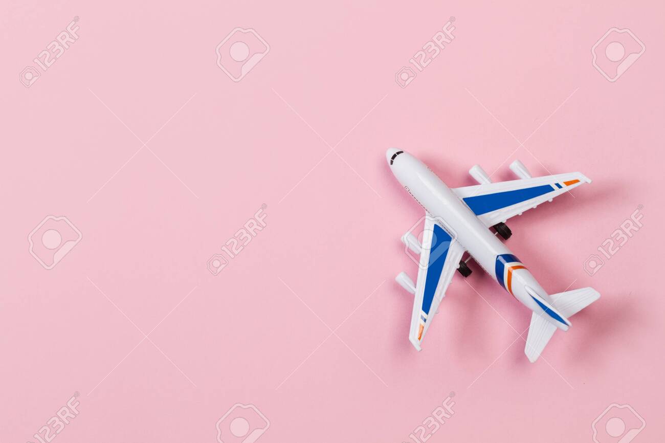 pink toy plane
