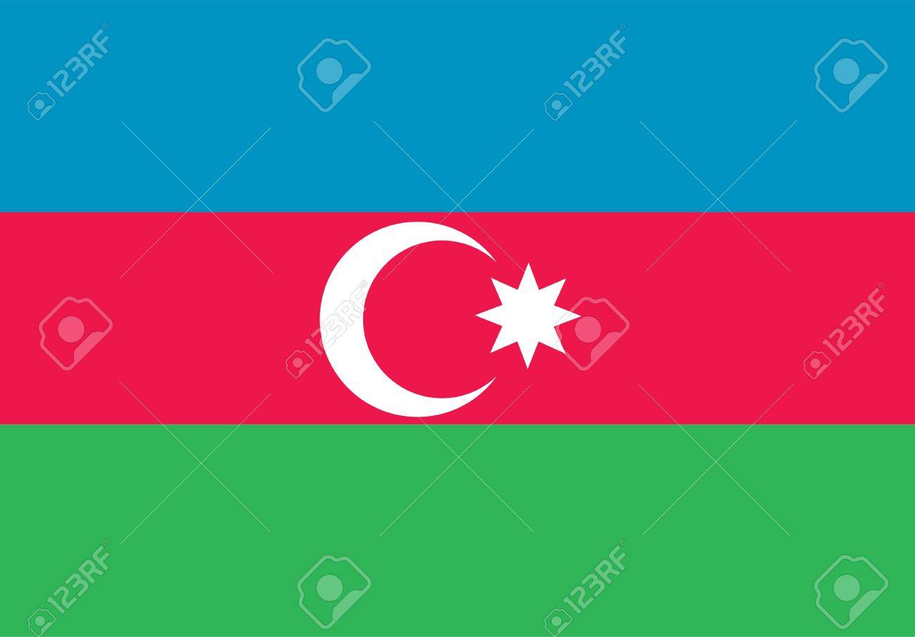 アゼルバイジャン国の国旗 世界アゼルバイジャンの背景の壁紙 の写真素材 画像素材 Image