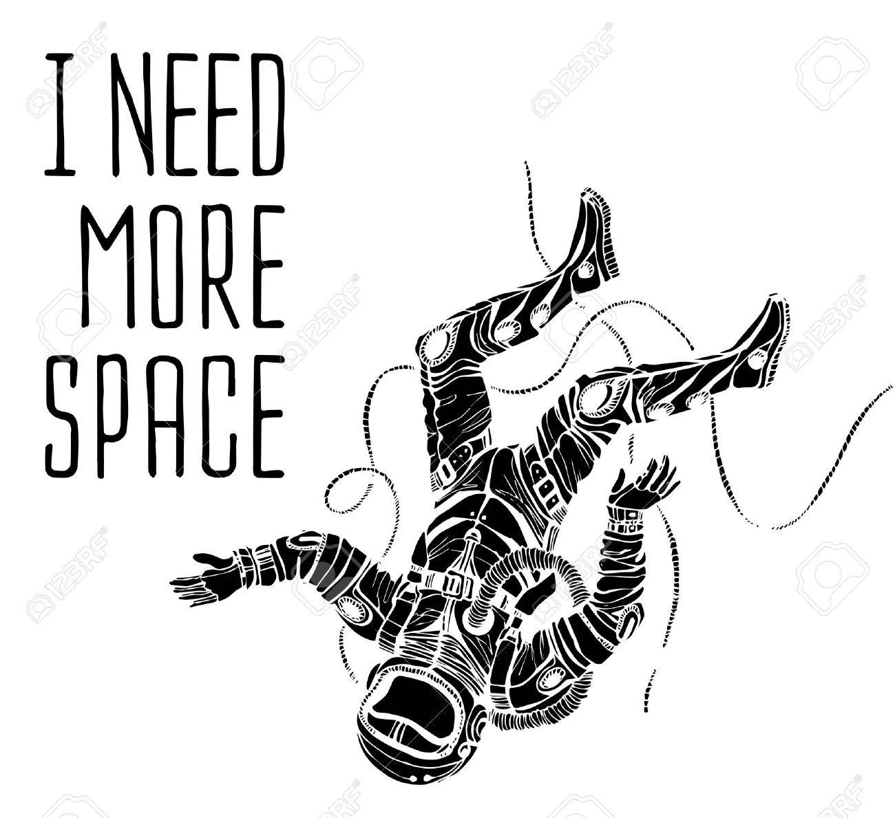 Space concept with astronaut and Quote Background, typography. Cosmic poster - 43047308 Space concept with astronaut and Quote Background, typography. Cosmic poster - 43047308
