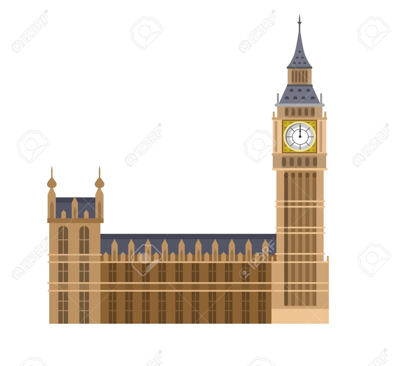 High quality, detailed most famous World landmark. Vector illustration of the Big Ben, the symbol of London and United Kingdom. Travel vector. Travel illustration. Travel landmarks. Happy travel - 57313289 High quality, detailed most famous World landmark. Vector illustration of the Big Ben, the symbol of London and United Kingdom. Travel vector. Travel illustration. Travel landmarks. Happy travel - 57313289