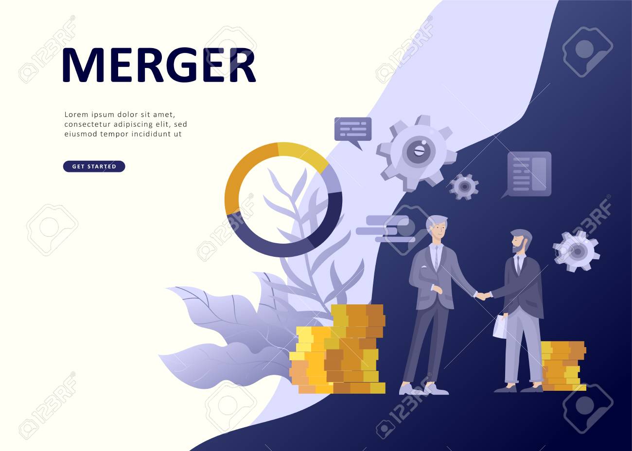 Set Landing page template people develop, business app, winners cup, financial consultant research, cooming soon start up and solution. Vector illustration concept website mobile development - 114842407 Set Landing page template people develop, business app, winners cup, financial consultant research, cooming soon start up and solution. Vector illustration concept website mobile development - 114842407