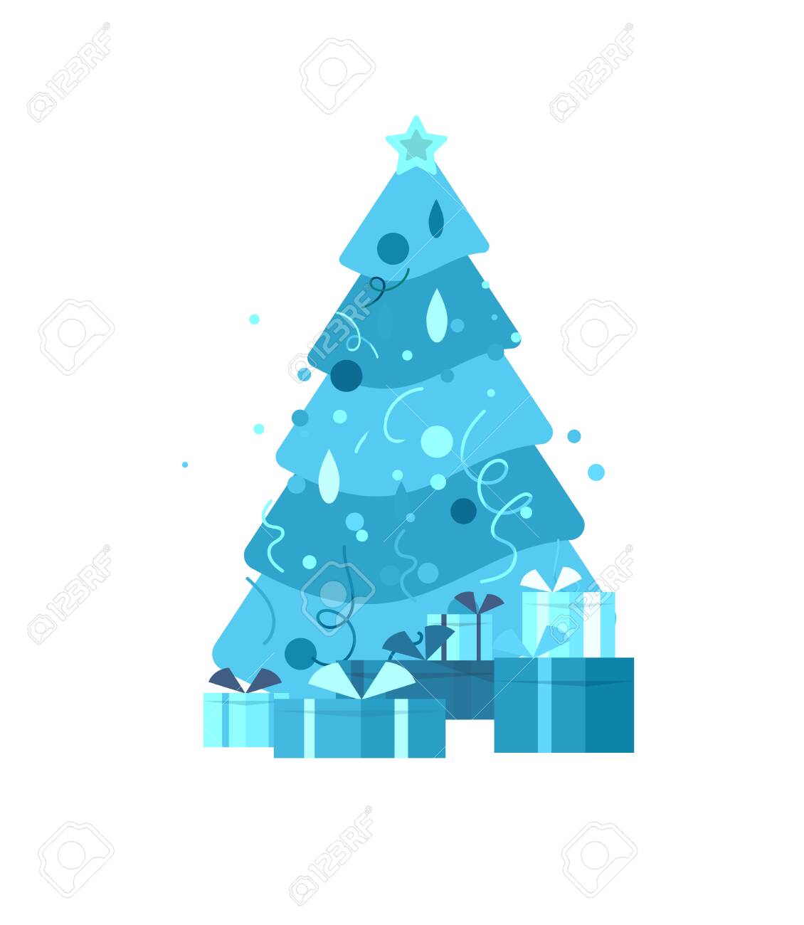 template greeting card winter Holidays. Merry Christmas and Happy New Year Website with Christmas tree and gift on background - 124033771 template greeting card winter Holidays. Merry Christmas and Happy New Year Website with Christmas tree and gift on background - 124033771