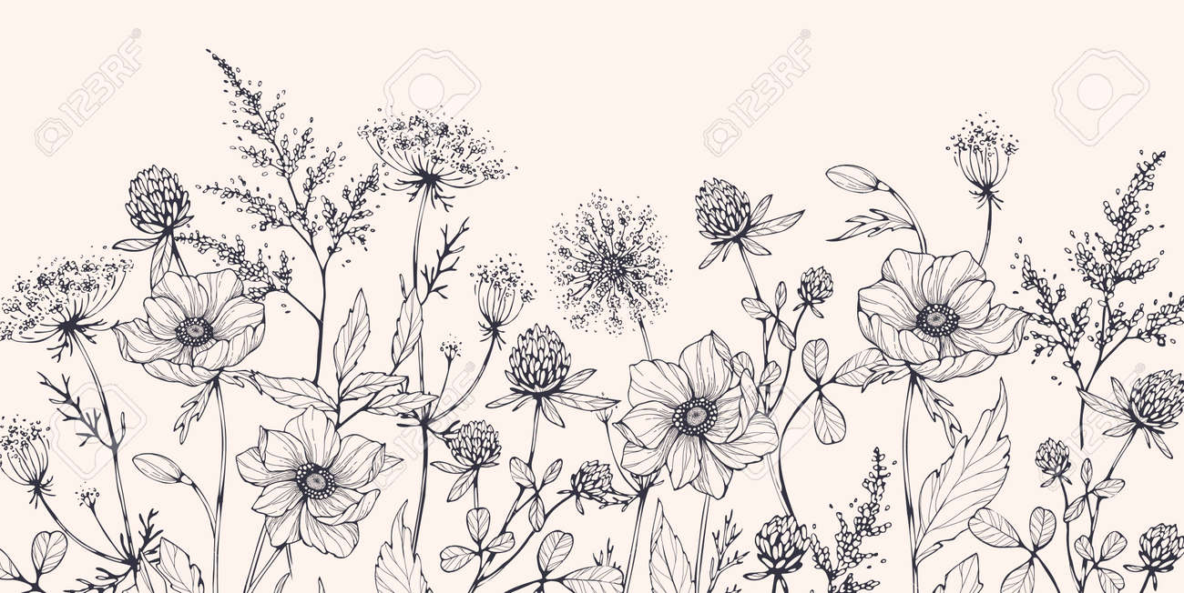 Fundo botânico de luxo com flores selvagens da moda e flores minimalistas para decoração de parede ou casamento. erva de linha desenhada à mão, folhas elegantes para convite salvar o cartão de data. vetor de vegetação moderna rústica botânica - 182601485 Fundo botânico de luxo com flores selvagens da moda e flores minimalistas para decoração de parede ou casamento. erva de linha desenhada à mão, folhas elegantes para convite salvar o cartão de data. vetor de vegetação moderna rústica botânica - 182601485