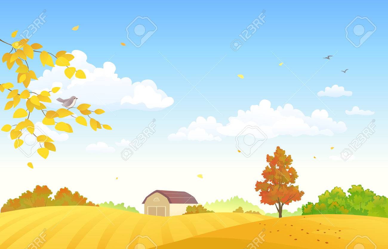 秋の農業分野のベクトル イラスト のイラスト素材 ベクタ Image