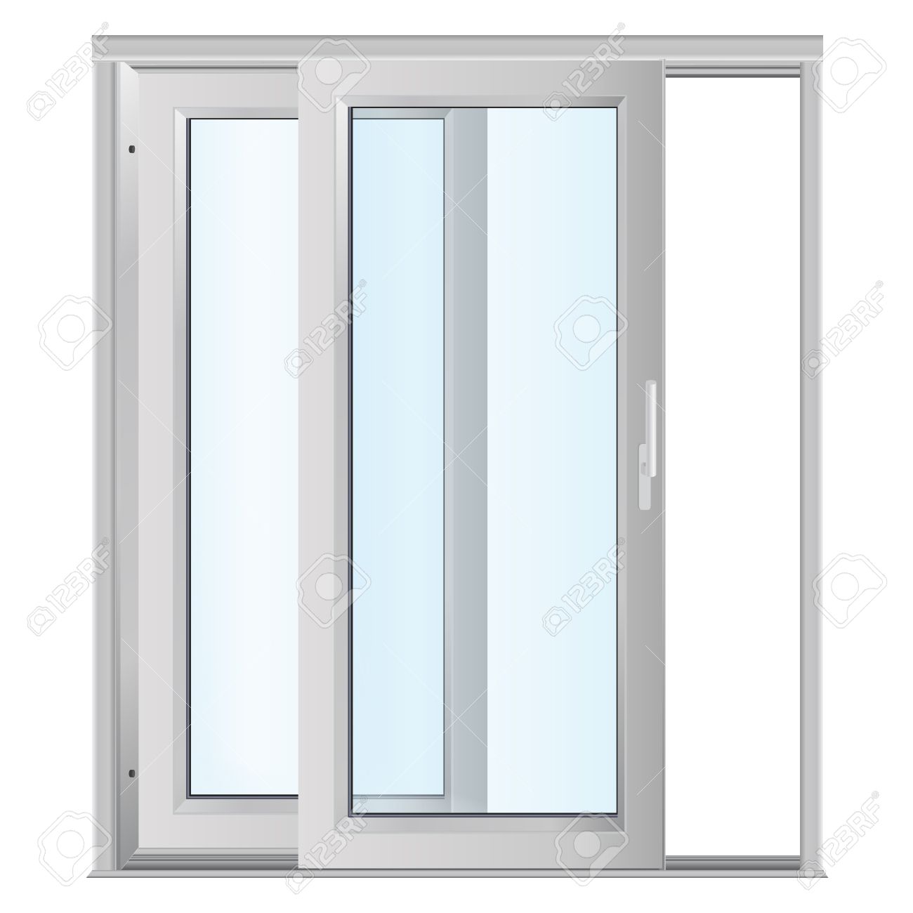 Weisse Turen Mit Glaseinsatz Lizenzfreie Fotos Bilder Und Stock Fotografie Image 12651571