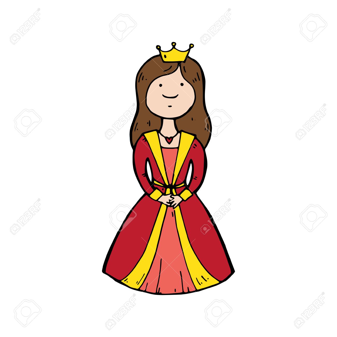 Card With A Crown And The Text: You Are My QUEEN Royalty Free SVG,  Cliparts, Vetores, e Ilustrações Stock. Image 43585070.