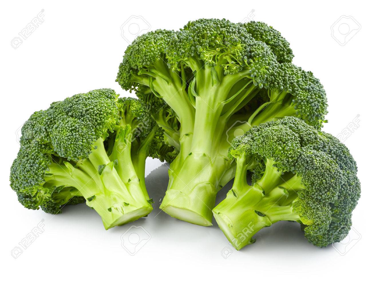 Fresh broccoli isolated on white background - 54357955 Fresh broccoli isolated on white background - 54357955
