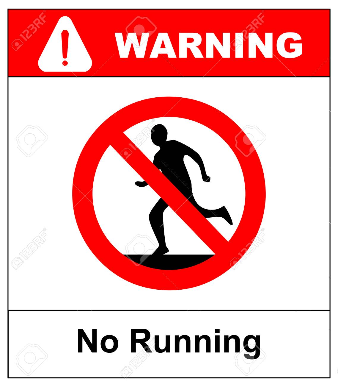 走らないで 禁止標識 走行禁止 ベクトルイラスト のイラスト素材 ベクタ Image 走らないで 禁止標識 走行禁止 ベクトルイラスト のイラスト素材 ベクタ Image