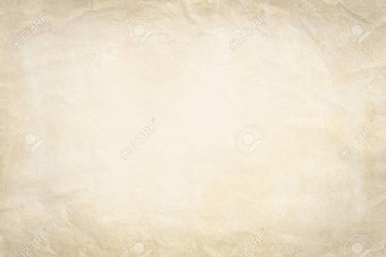 Old Paper Background With Crumpled Paper Texture Vintage Retro Newspaper Empty Blank Space Page With Grunge Stain Line Pattern For Text Creative Backdrop Wallpaper And Any Design Stock Photo Picture And Royalty