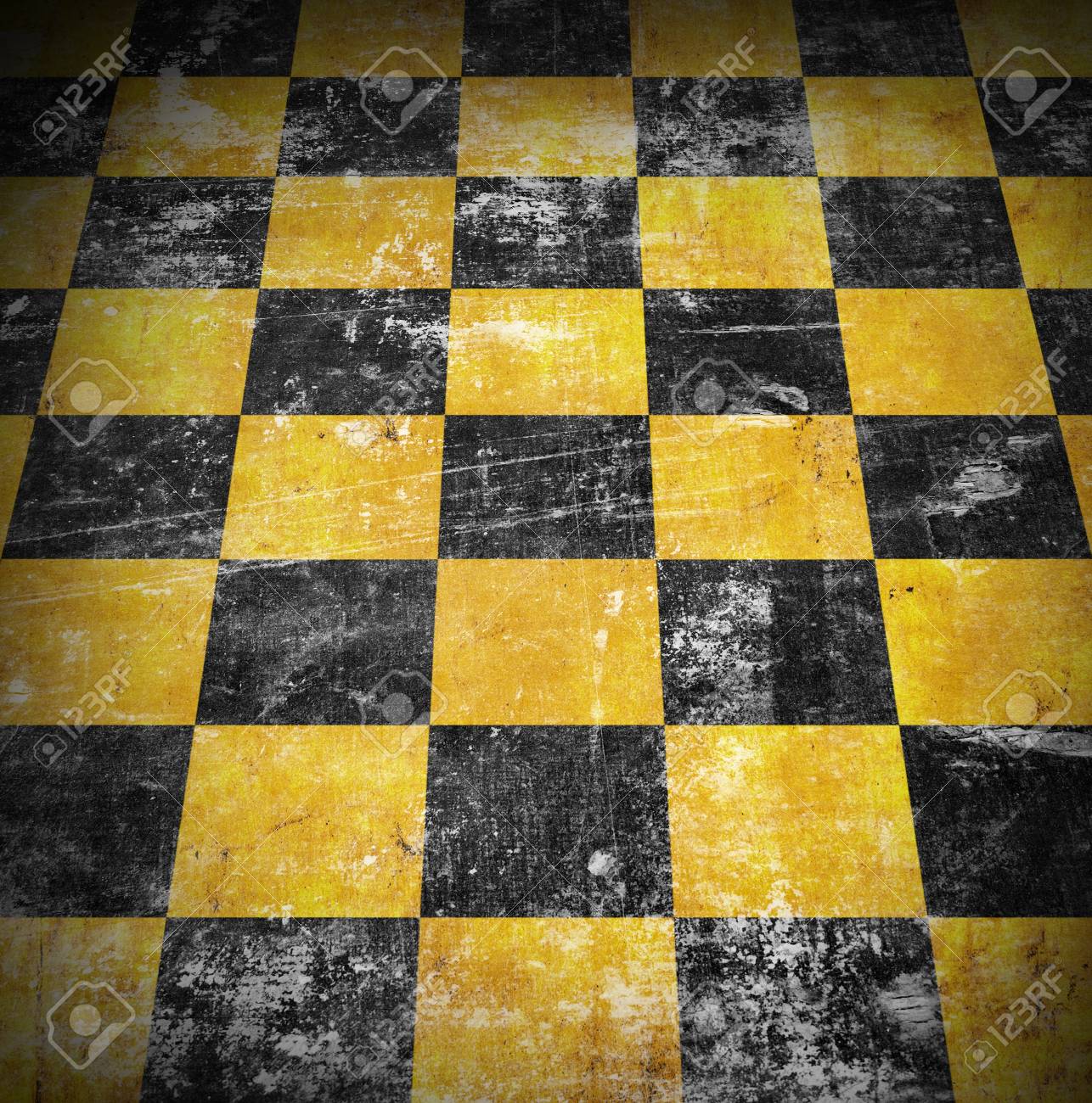 市松模様の床の背景 の写真素材 画像素材 Image