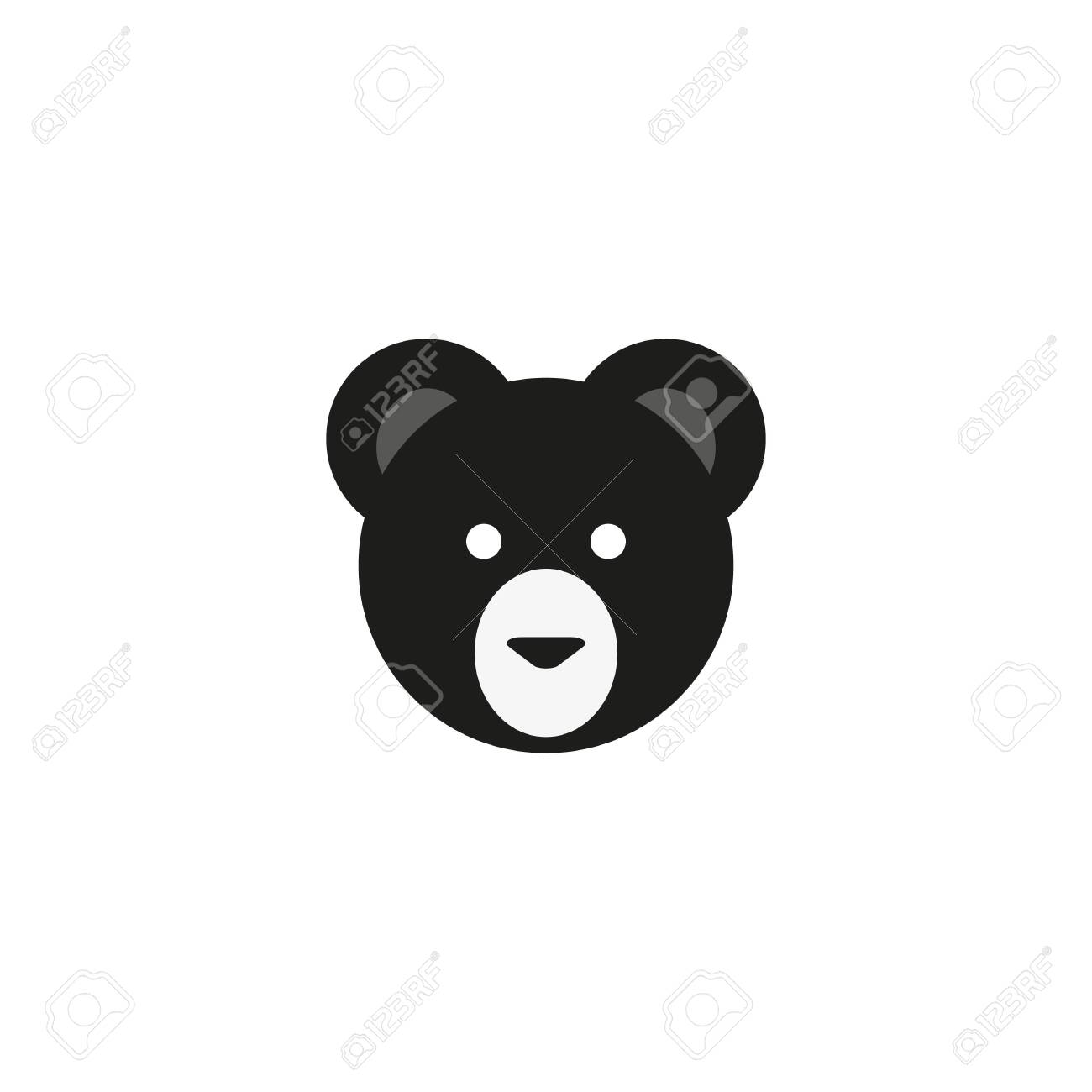 teddy bear face