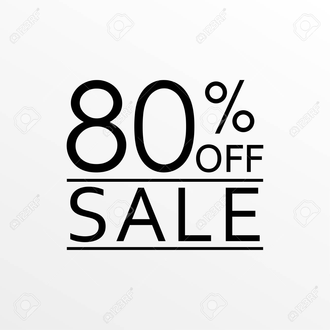 80 off sale and discount price icon sales tag design template sales tag template