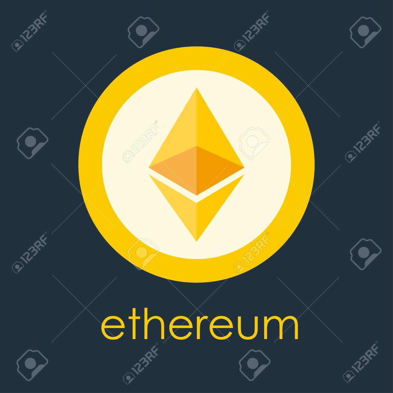 이더리움 로고. 암호화폐 아이콘입니다. 암호 화폐 로고 타입. 인터넷 뱅킹 기호입니다. 국제 화폐 또는 통화. 벡터 일러스트 레이 션.  로열티 무료 사진, 그림, 이미지 그리고 스톡포토그래피. Image 139017206