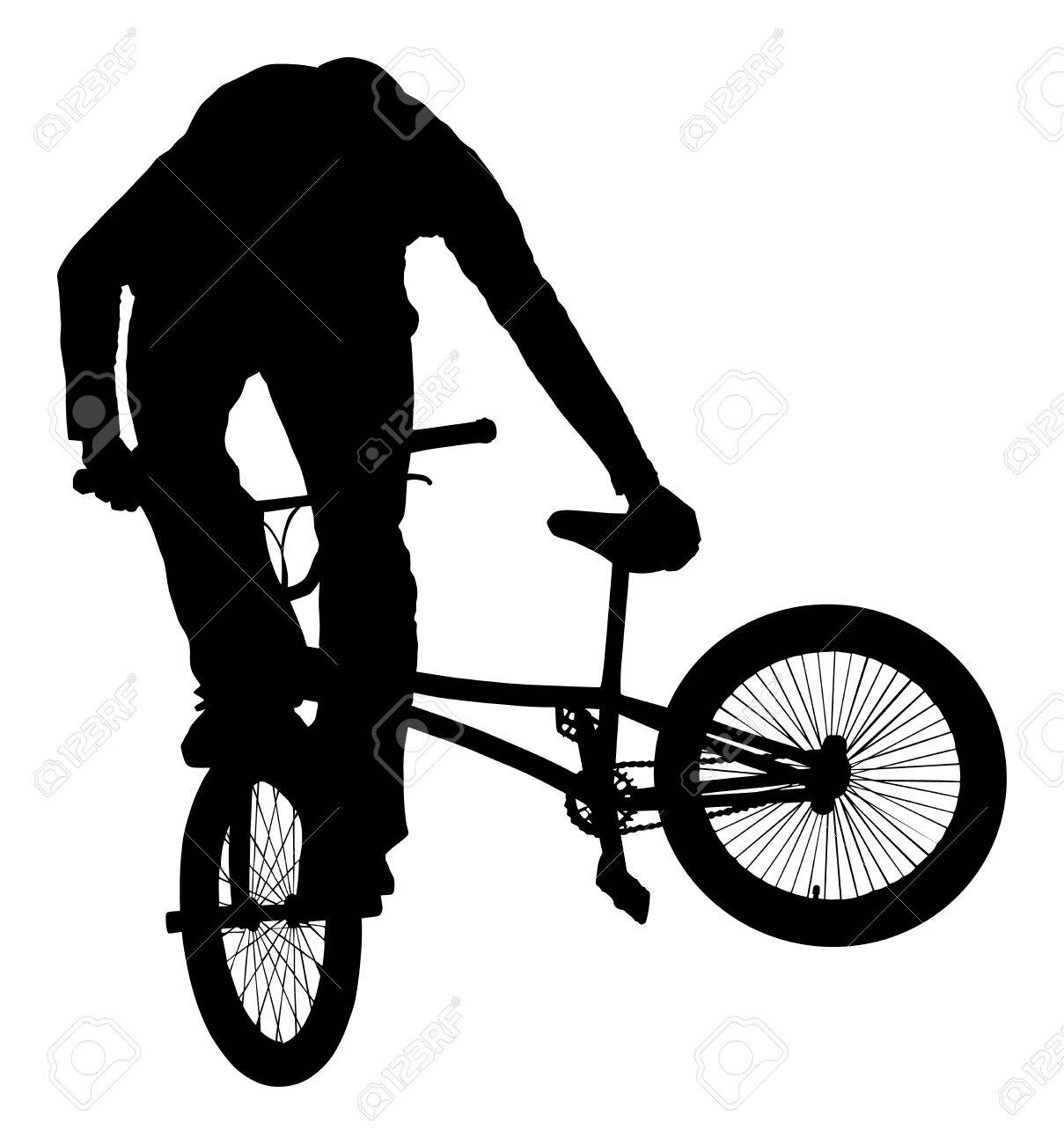 bmx bicycle stunt