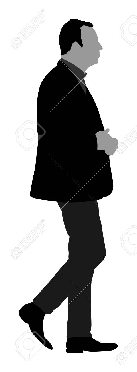 ベクター シルエット イラストを動作するように歩くビジネスマン スイートでハンサムな男は のイラスト素材 ベクタ Image ベクター シルエット イラストを動作するように歩くビジネスマン スイートでハンサムな男は のイラスト素材 ベクタ Image