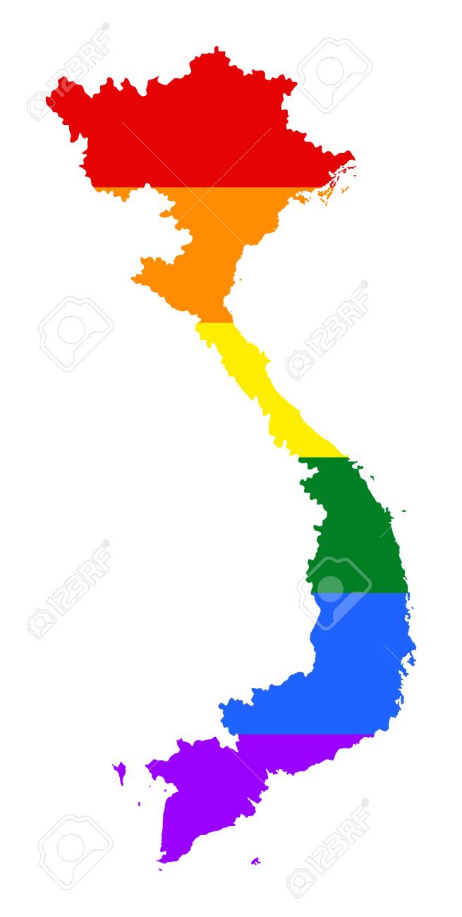 虹の旗の色とベトナム プライド ゲイ マップ アジアの国 のイラスト素材 ベクタ Image 虹の旗の色とベトナム プライド ゲイ マップ アジアの国 のイラスト素材 ベクタ Image