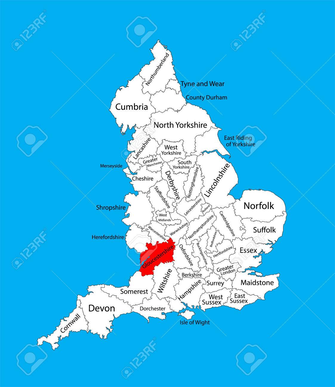 イギリス 州名 地図 ハンティングドンシャー Haliekoas