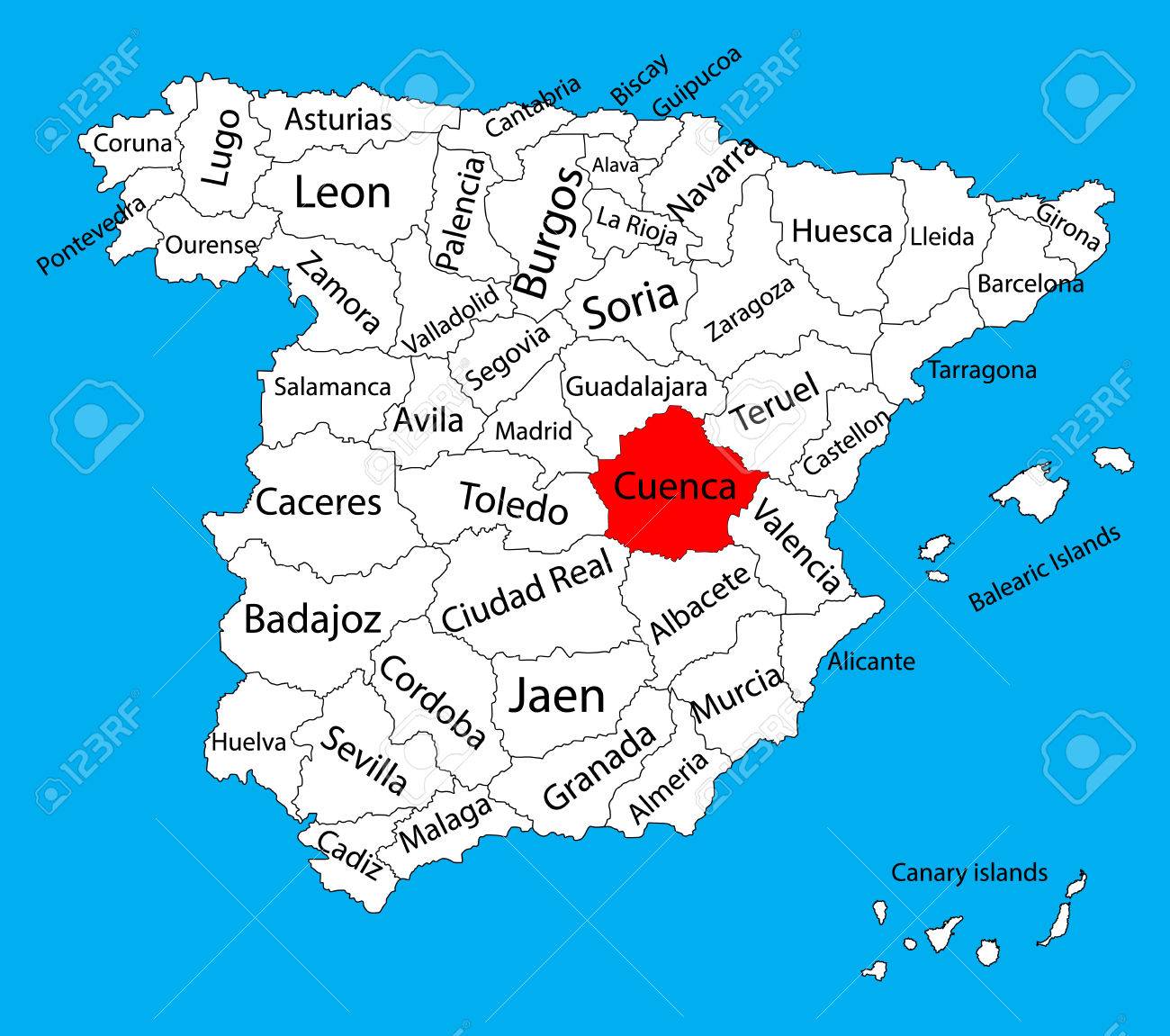 Get Carte Du Monde Avec L&#039;espagne PNG