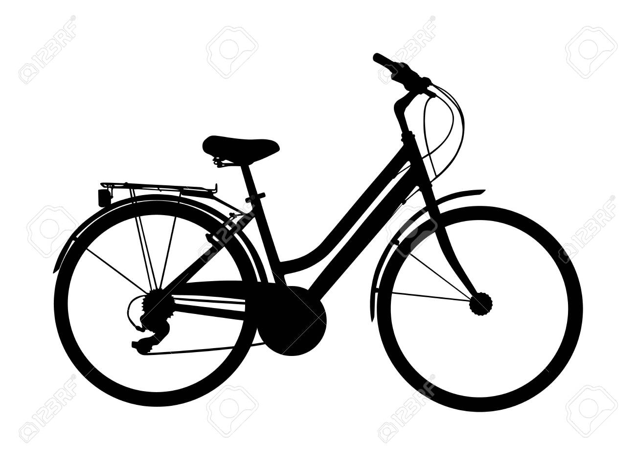 electric retro bicycle