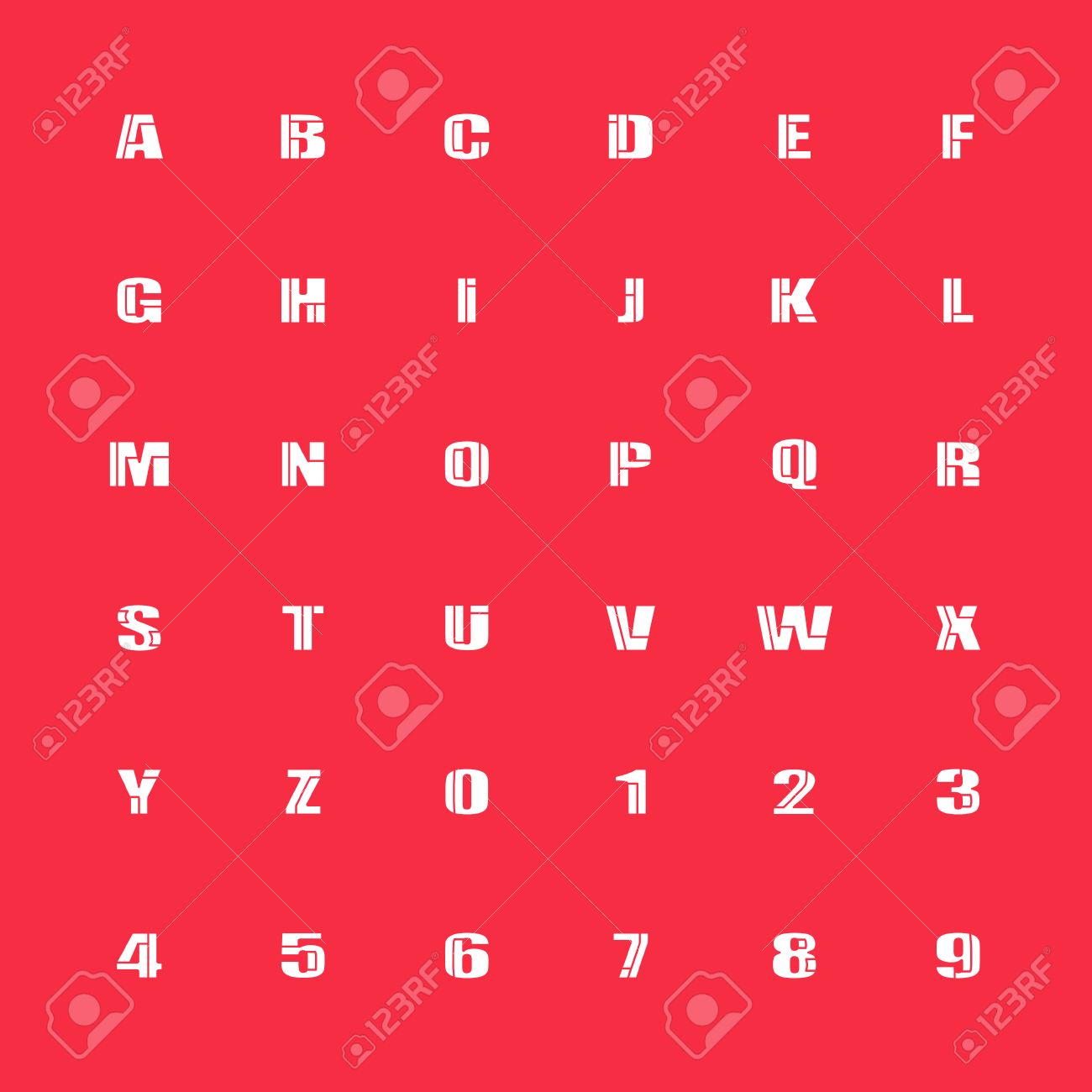 モザイク スタイルのアルファベット文字と数字 フォント タイプのデザイン 文字パズル要素 大胆な組版 通常書体テンプレートのイラスト素材 ベクタ Image モザイク スタイルのアルファベット文字と数字 フォント タイプのデザイン 文字パズル要素 大胆な組版 通常書体テンプレートのイラスト素材 ベクタ Image