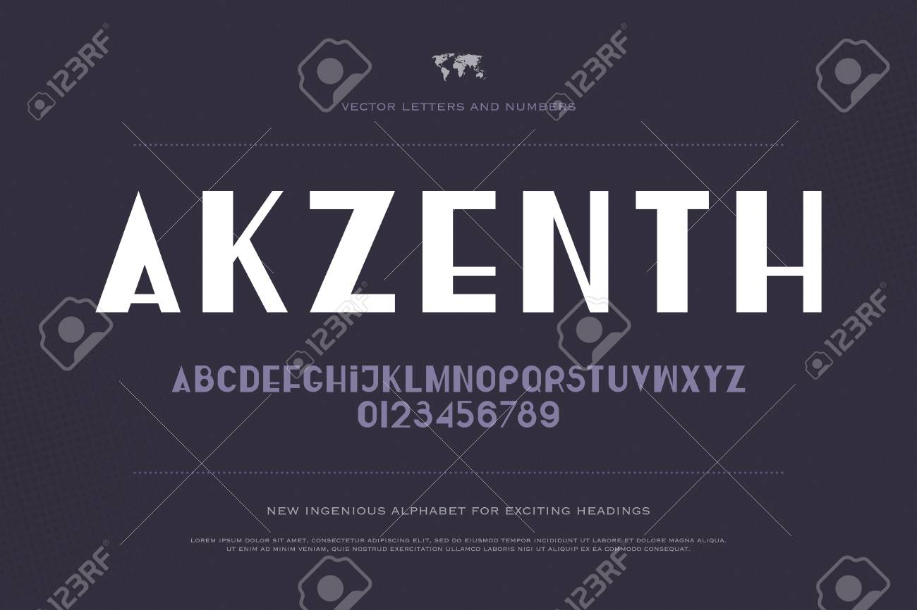スタイリッシュなアルファベット文字と数字 ベクター 中程度のフォントの種類 定期的に アクセント記号付き文字の書体 現代的な様式化された組版のイラスト素材 ベクタ Image スタイリッシュなアルファベット文字と数字 ベクター 中程度のフォントの種類 定期的に アクセント記号付き文字の書体 現代的な様式化された組版のイラスト素材 ベクタ Image