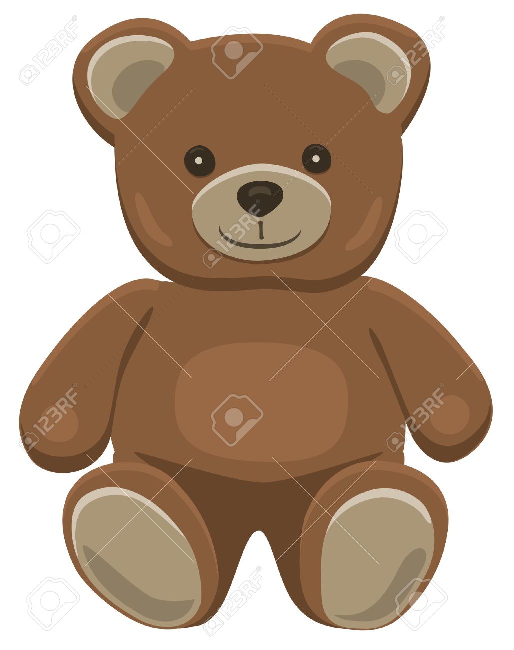 Basic Brown Teddy Bear In Solid Colors On White. Royalty Free SVG, Cliparts, Vectors, And Stock Illustration. Image 21458567. Basic Brown Teddy Bear In Solid Colors On White. Royalty Free SVG, Cliparts, Vectors, And Stock Illustration. Image 21458567.