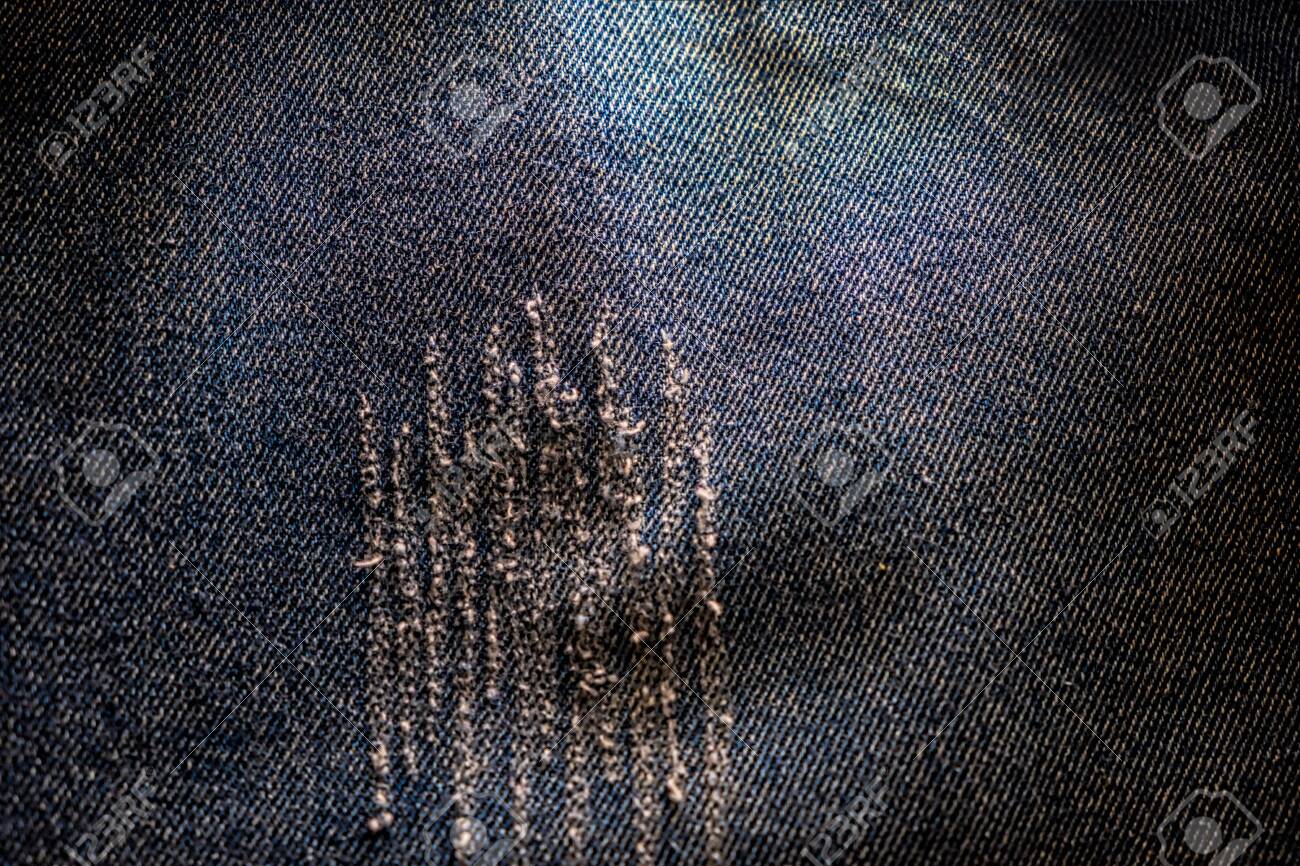 bleached denim fabric
