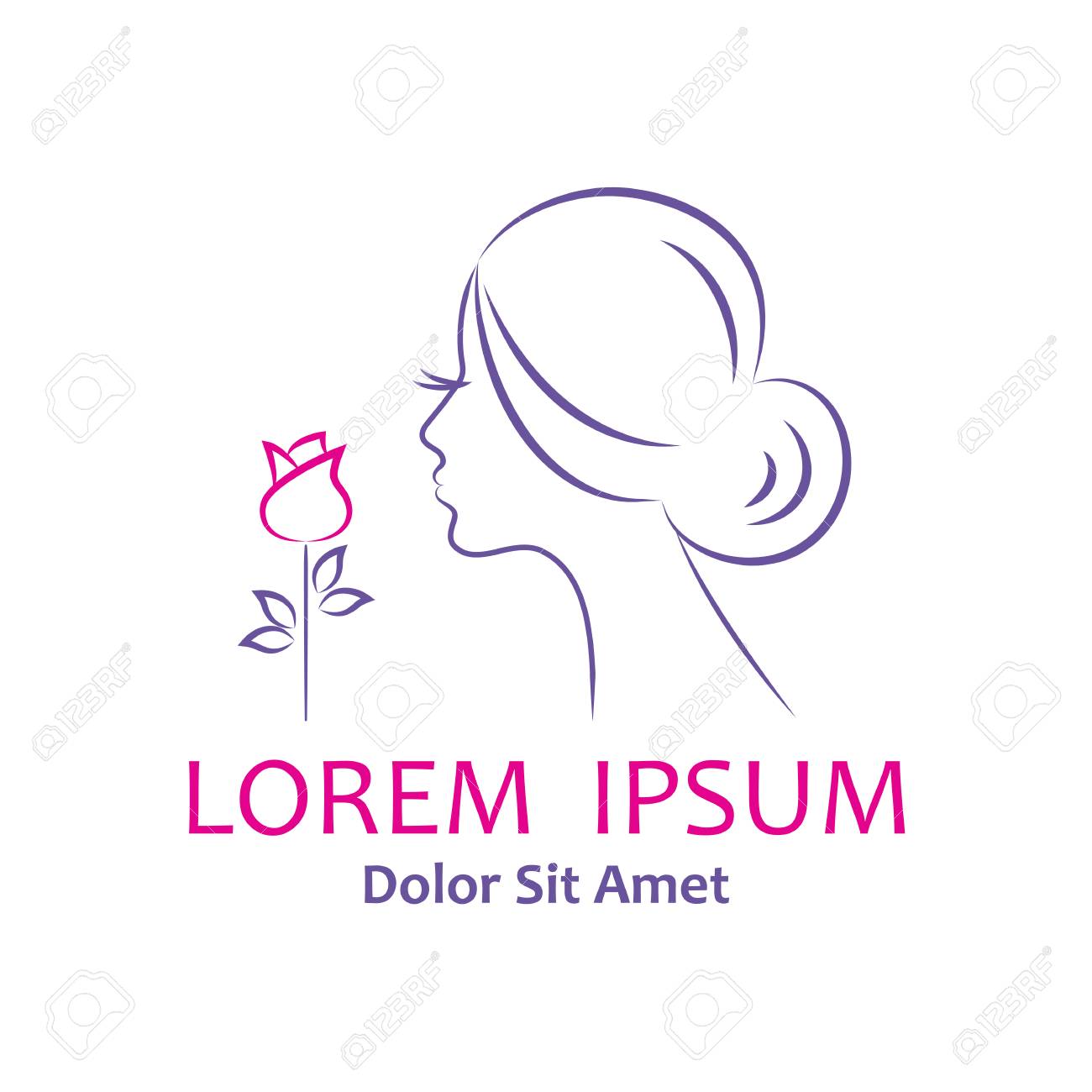 flower center template