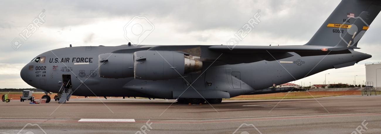 Air Force C 17 Globemaster Iii Cargo Plane Stock Photo Picture And Royalty Free Image Image
