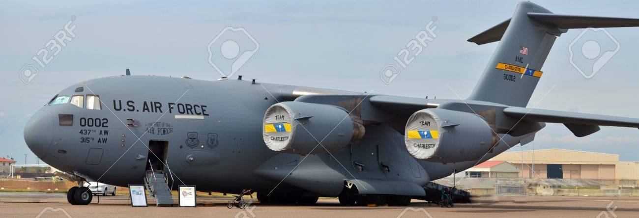 Air Force C 17 Globemaster Iii Cargo Plane Stock Photo Picture And Royalty Free Image Image