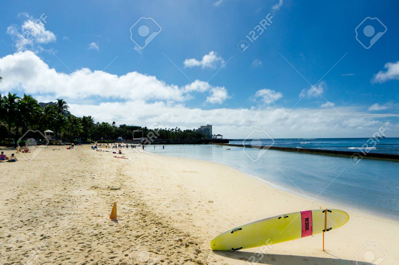 美しい景色のホノルル ハワイ州 アメリカ合衆国 の写真素材 画像素材 Image