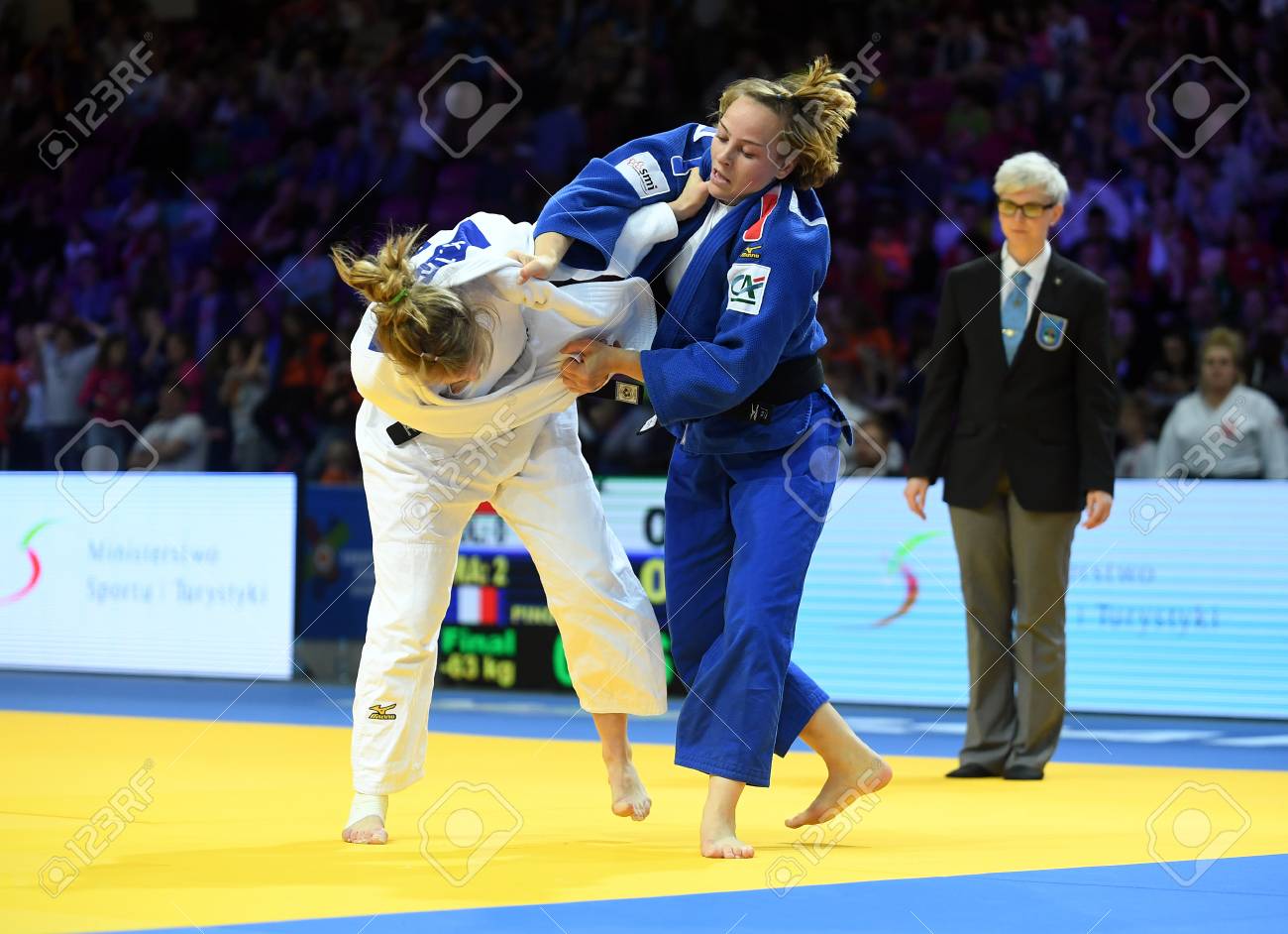 Warsaw Poland April 23 European Judo Championships Warsaw Stock Photo Picture And Royalty Free Image Image