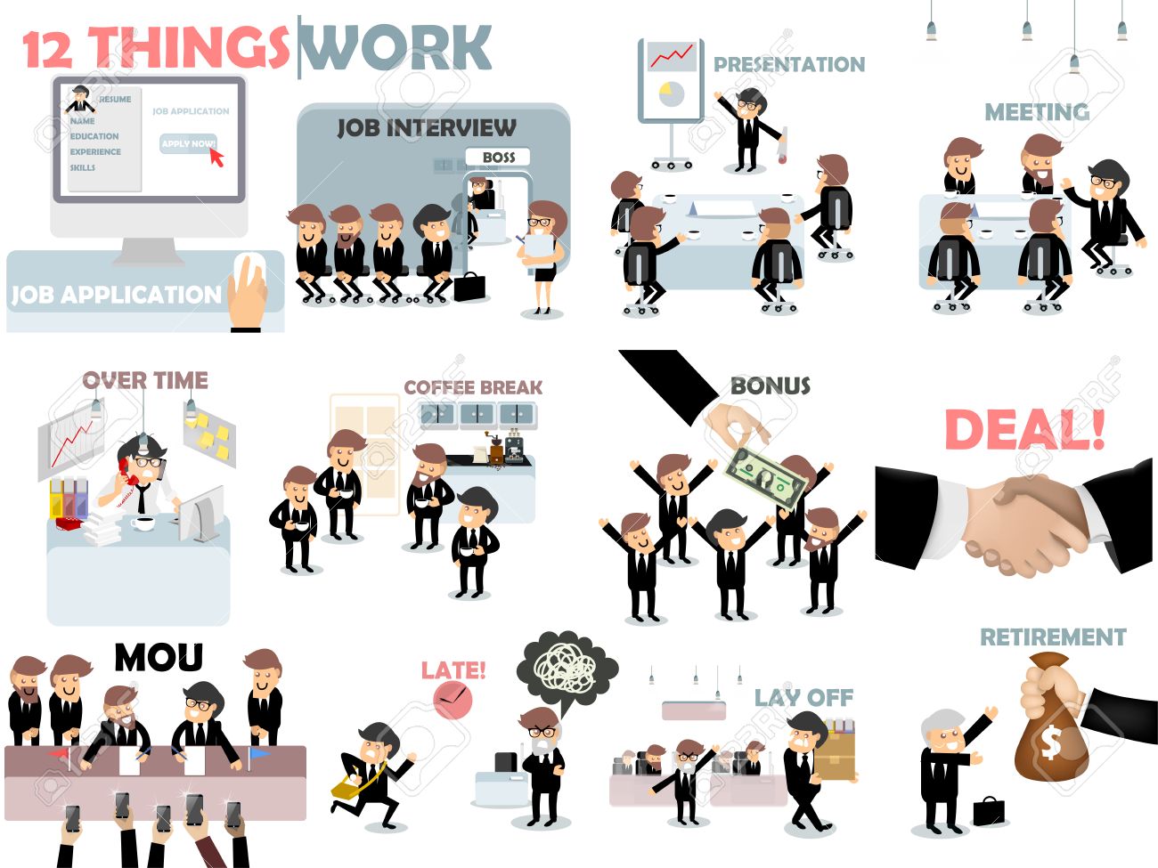 schne grafische gestaltung der arbeit 12 dinge des arbeitssituation aus bewerbung vorstellungsgesprch prsentation - Bewerbung Vorstellungsgesprch schne grafische gestaltung der arbeit 12 dinge des arbeitssituation aus bewerbung vorstellungsgesprch prsentation - Bewerbung Vorstellungsgesprch