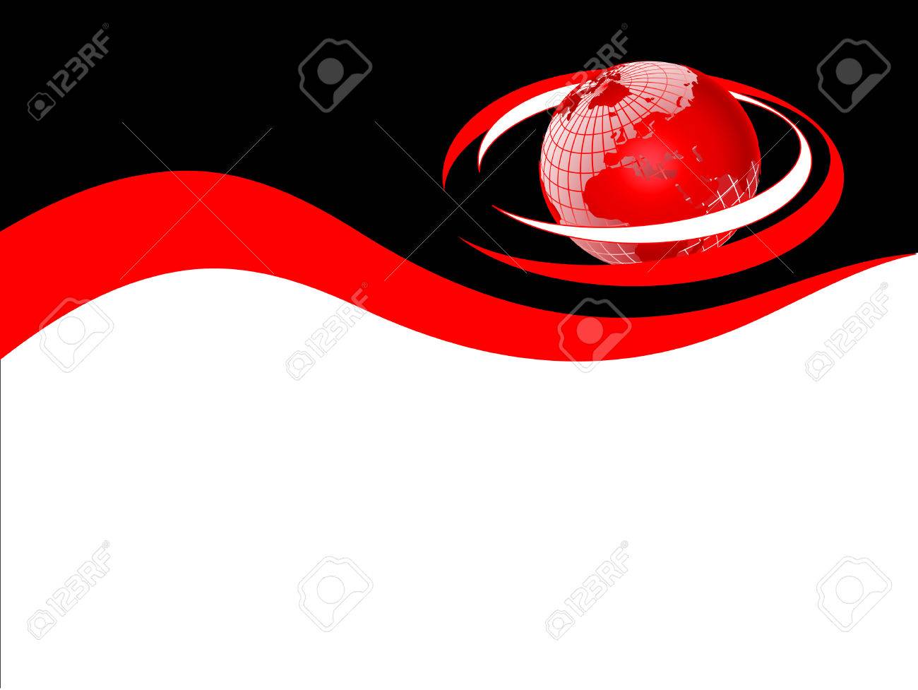 a red business card brochure cover or presentation background