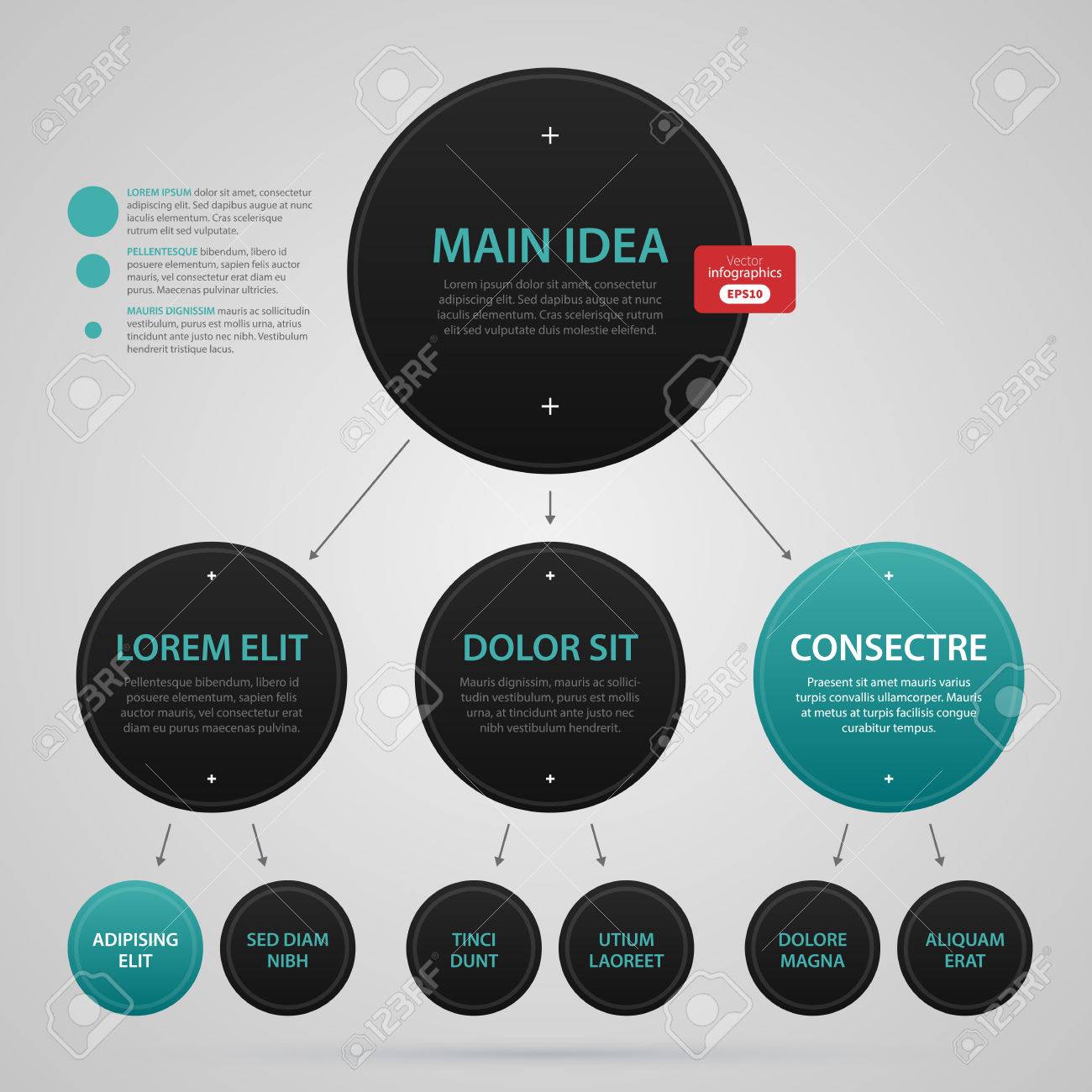 modern web design template with complex organization chart strict complex organisation chart