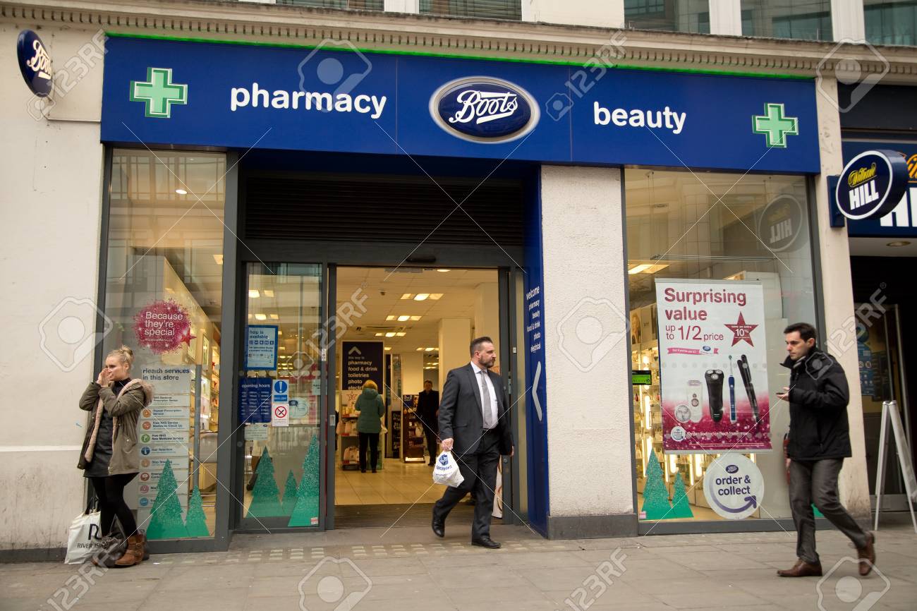 LONDON , NOVEMBER 25TH The exterior of Boots on November the..